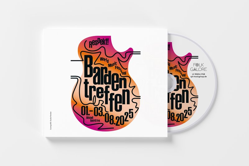 Bardentreffen Sampler 2025 CD Case Bardentreffen Sampler 2025