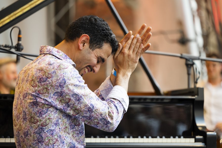 Aheam Ahmad beim Bardentreffen 2024, Foto: Uwe Niklas